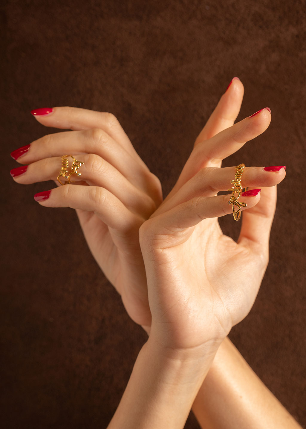 Anello "TOI-MOI" con zirconi - immagine 2