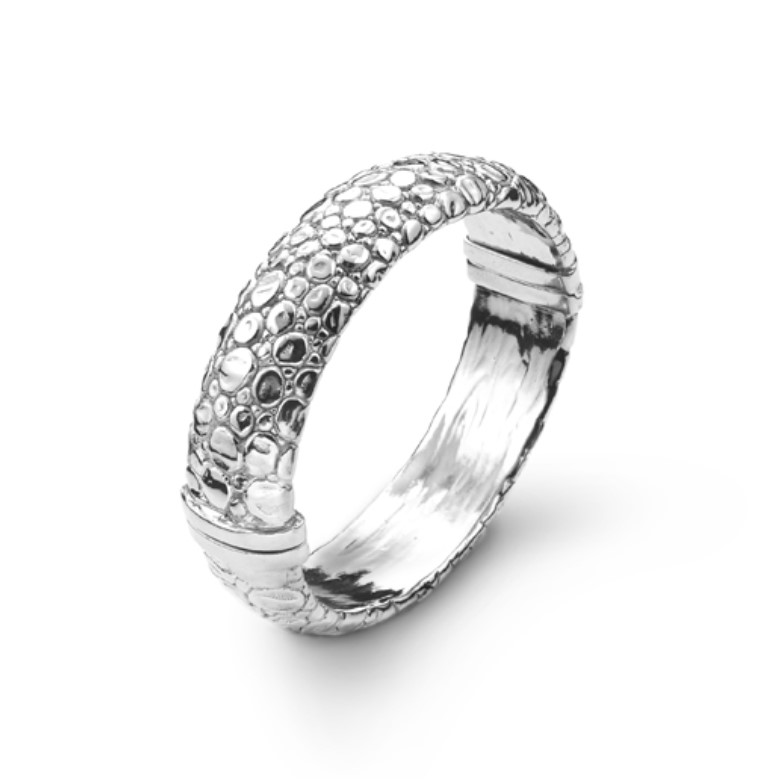 Bangle Moon Crocodile Grande Giovanni Raspini - immagine 2