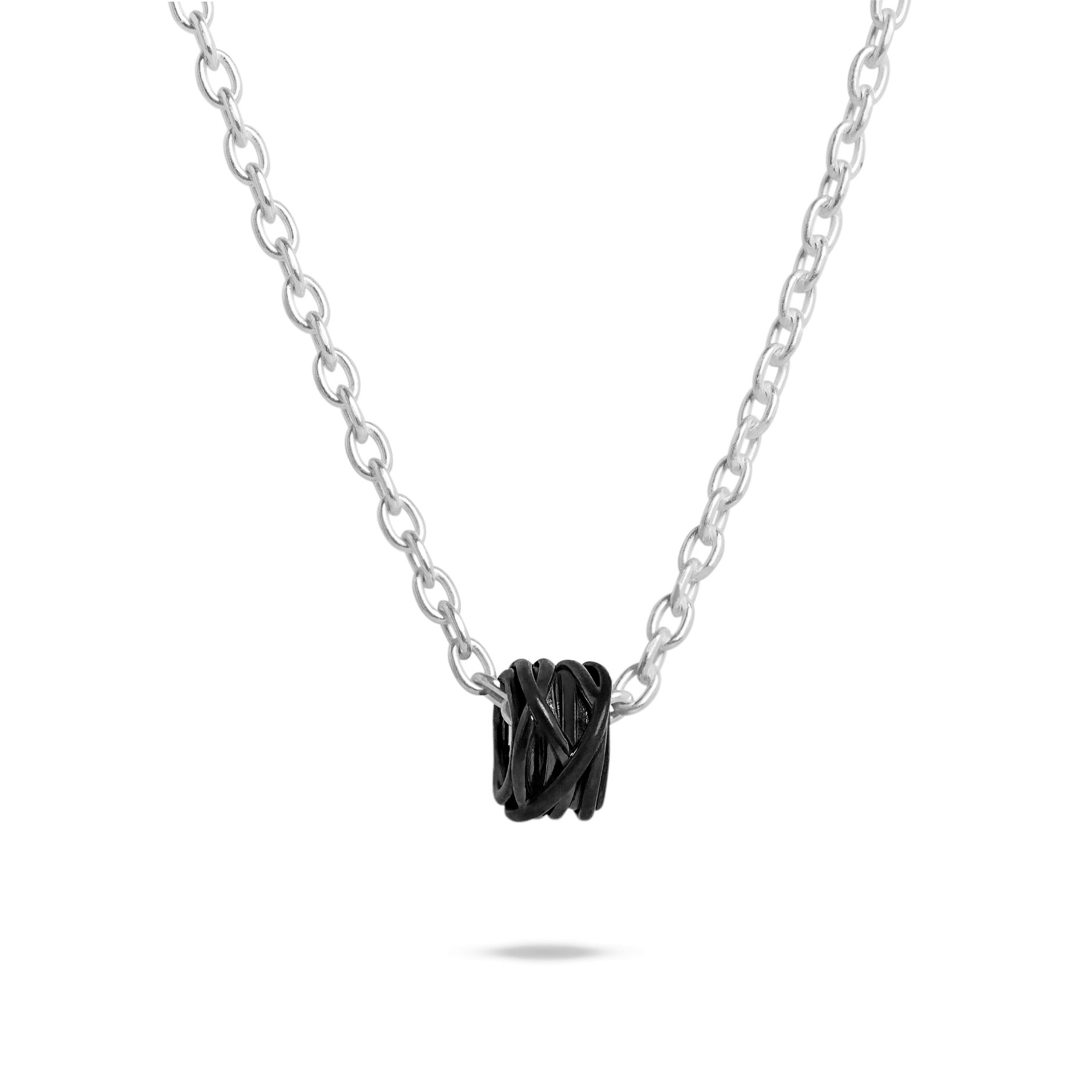 Anello Filodellavita Mini 13 Fili Oro Bianco Brunito - immagine 2