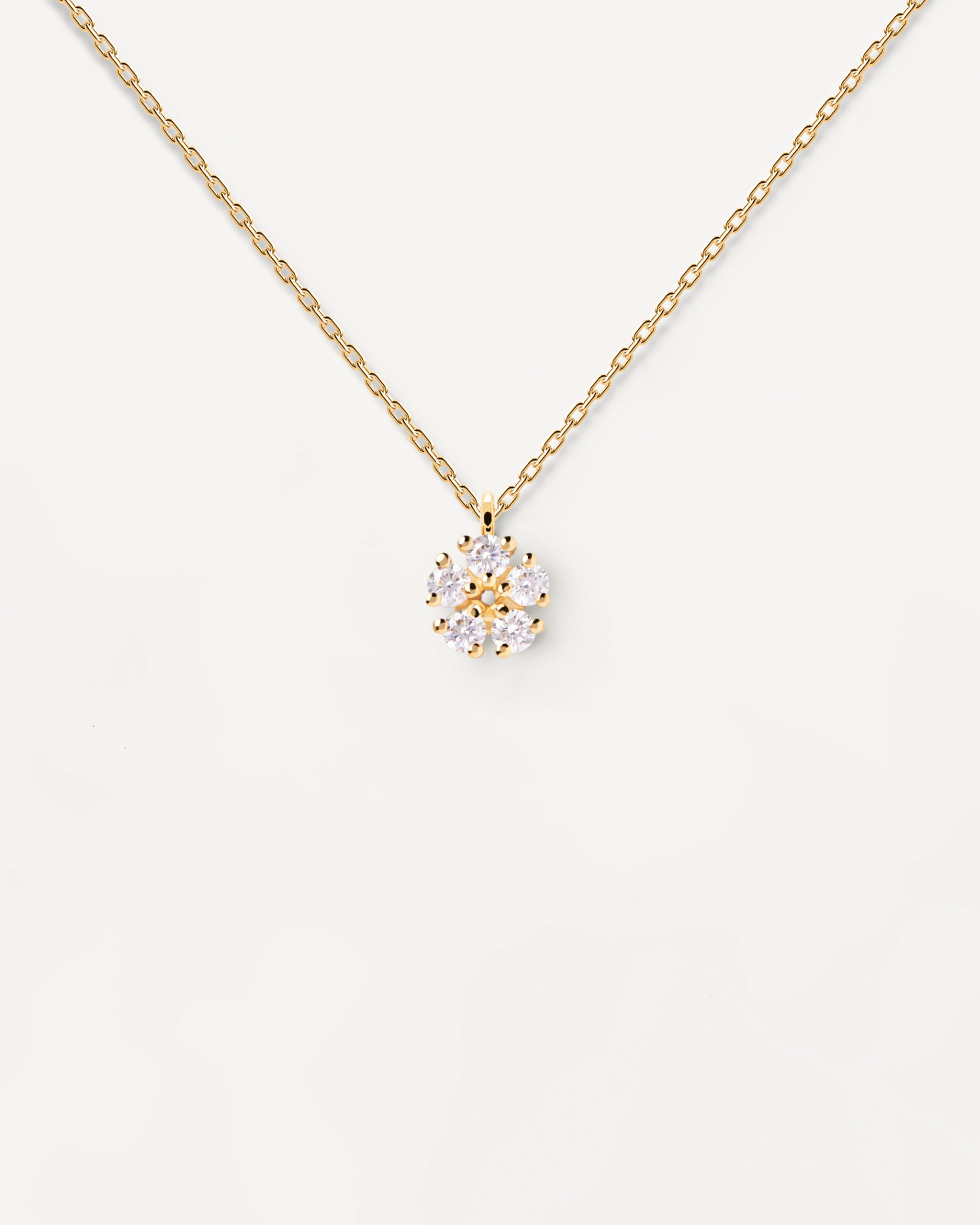 PdiPaola, collana Daisy con fiore di zirconi - immagine 2