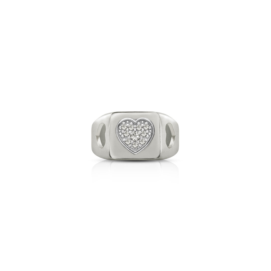 Anello White Grace Opsobjects - immagine 2