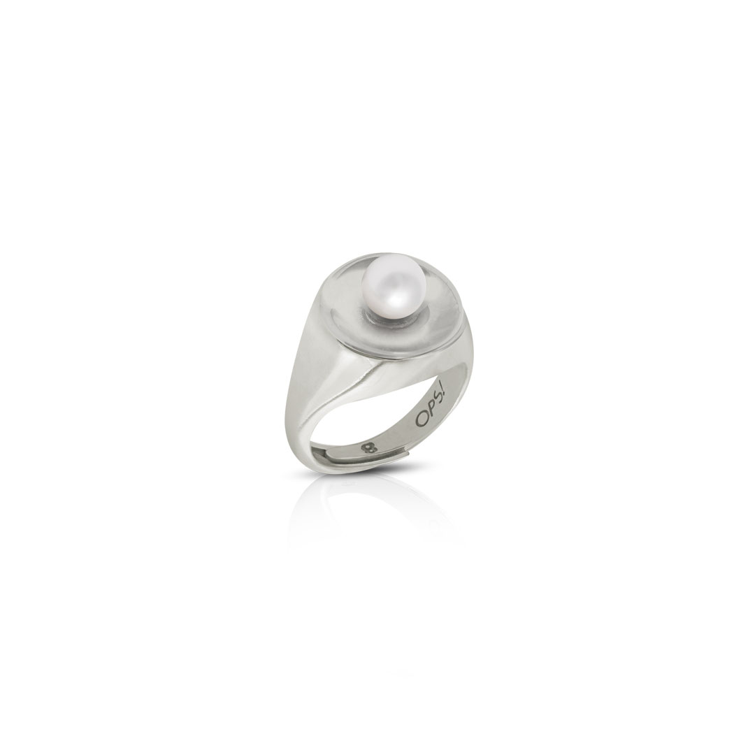 Anello White Pearl Opsobjects