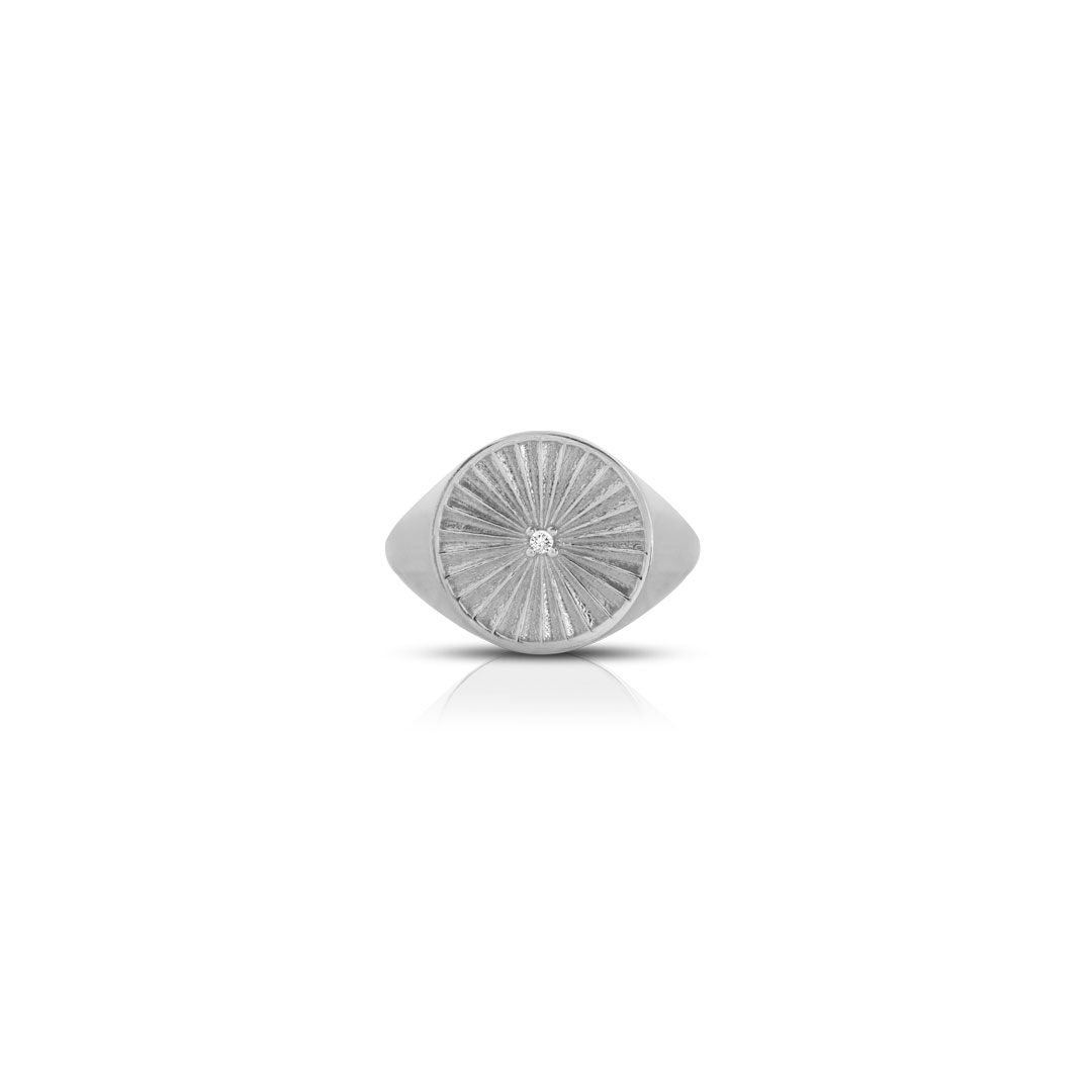 Anello White Moon Opsobjects - immagine 2